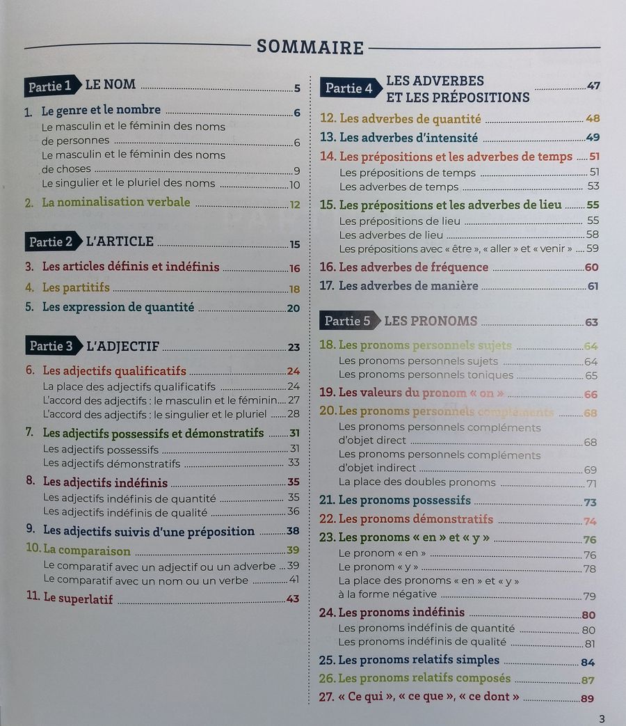Ma Grammaire A1-B2 Livre