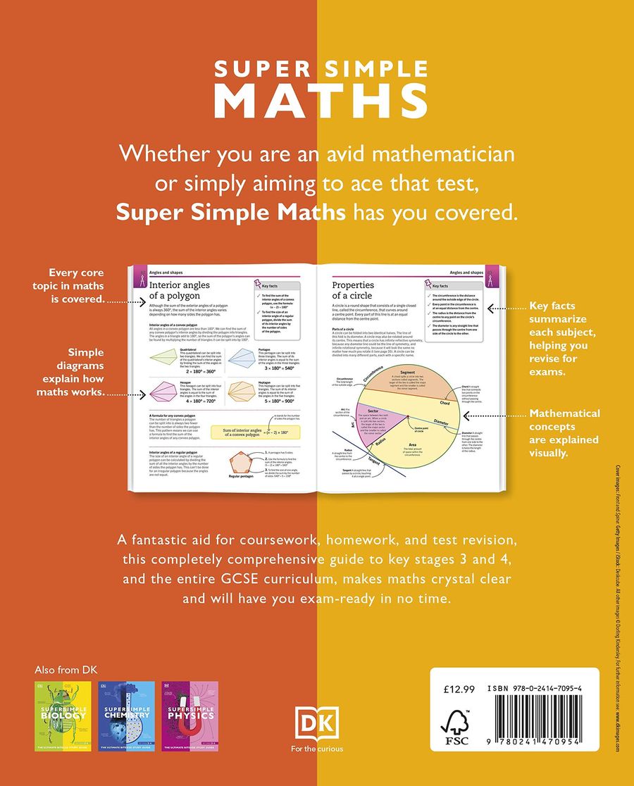 Super Simple Maths: The Ultimate Bitesize Study Guide
