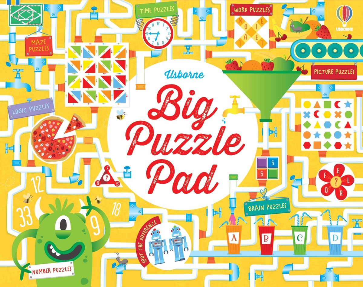 Usborne Big Puzzle Pad