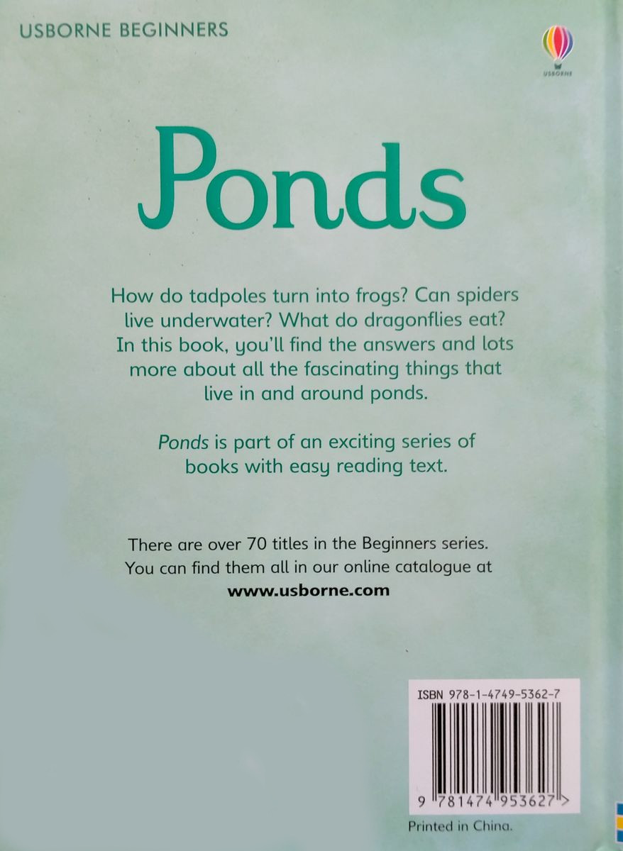 Usborne Beginners Ponds