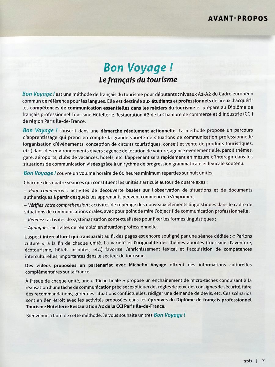 Bon voyage A1-A2 Livre + DVD-ROM