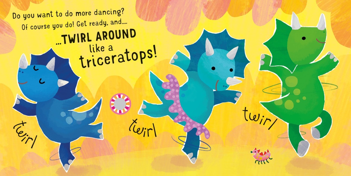 Usborne Sound Books Dance with the Dinosaurs