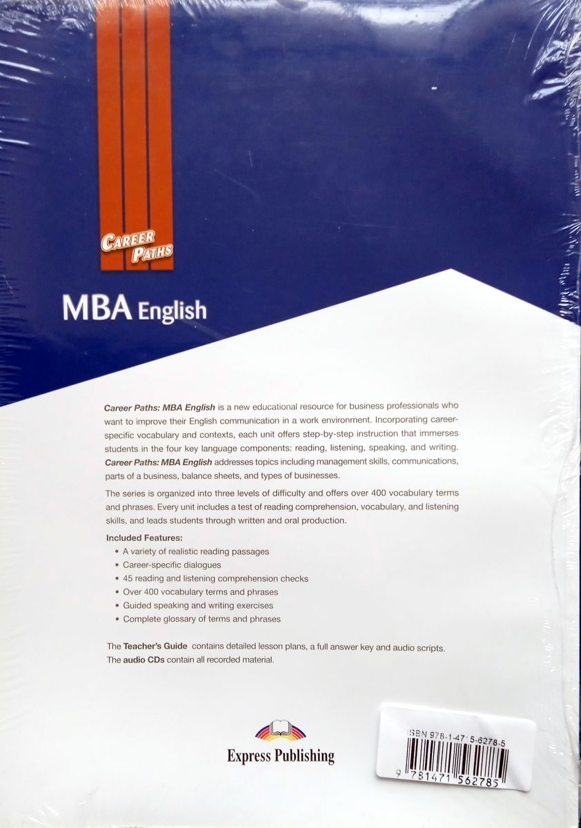 Career Paths MBA Teacher's Guide, Student's Book with Digibook and Online Audio