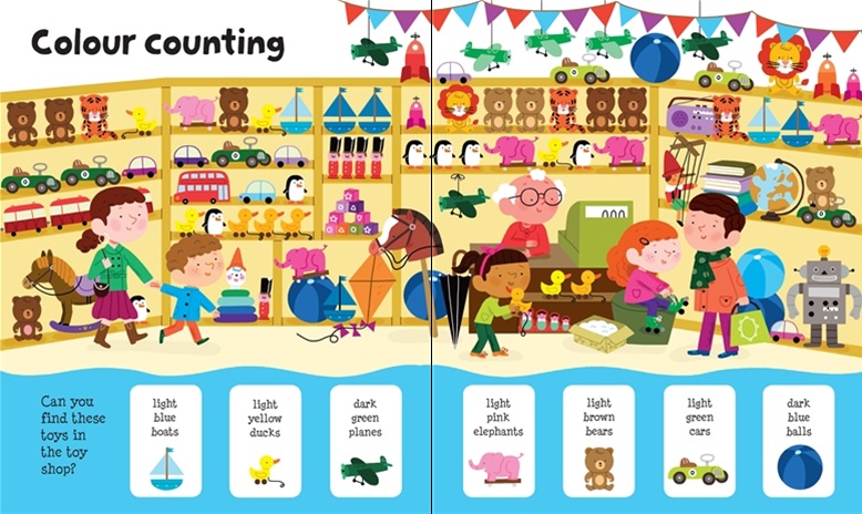 Usborne Lift the Flap Colours Book