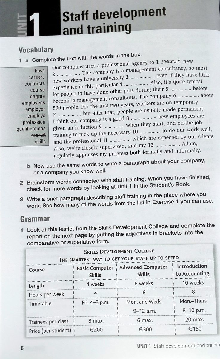 Business Benchmark Upper-Intermediate BEC Personal Study Book