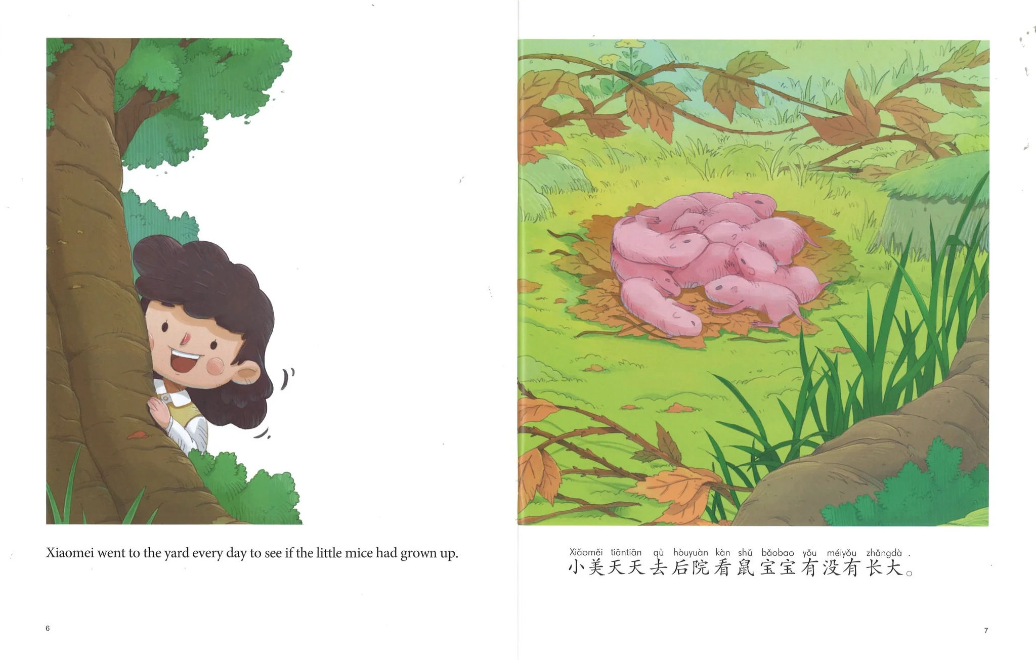 My First Chinese Storybooks The Stories of Xiaomei The Mouse Family