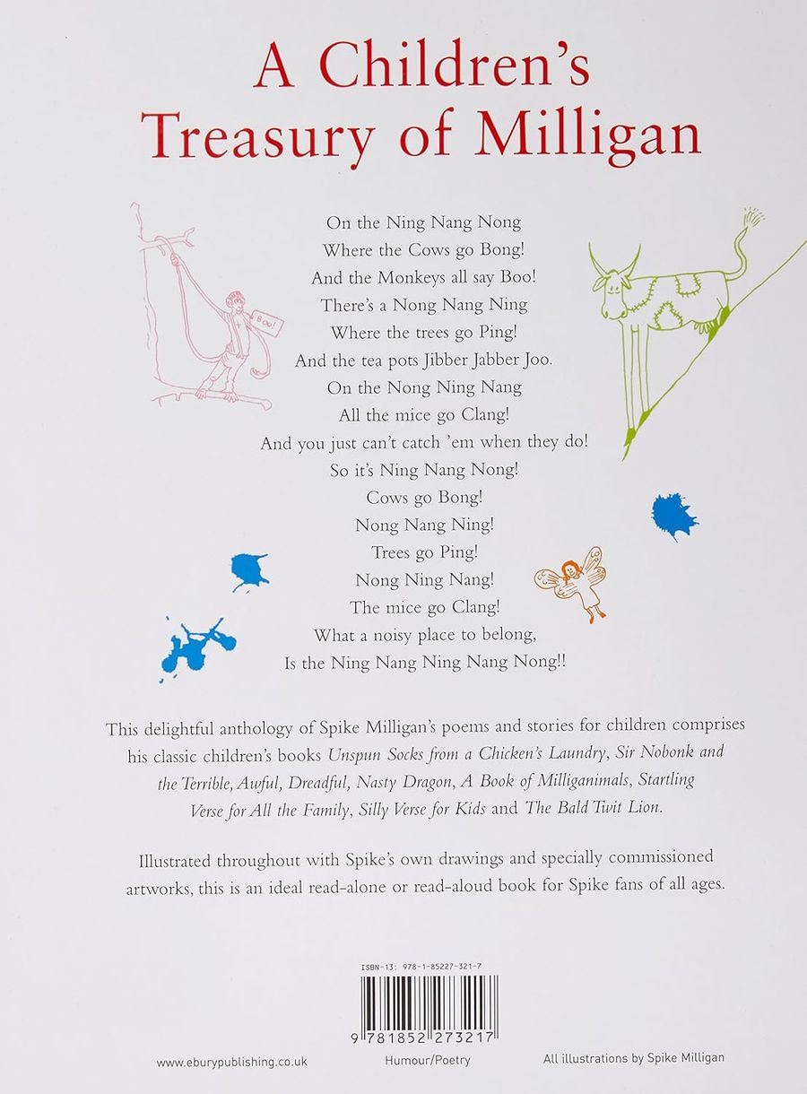 A Children's Treasury of Milligan Classic Stories and Poems by Spike Milligan