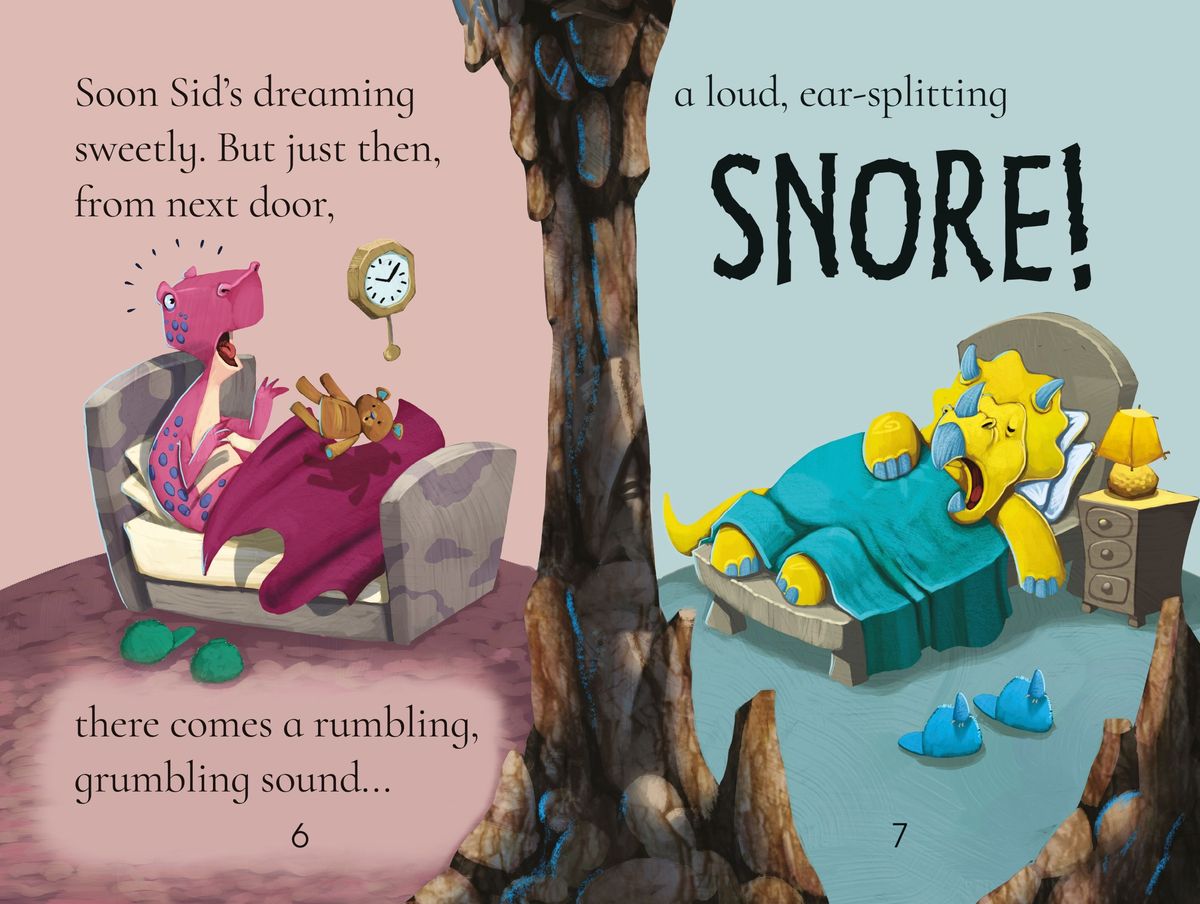 Usborne First Reading 3 The Dinosaur With the Noisy Snore