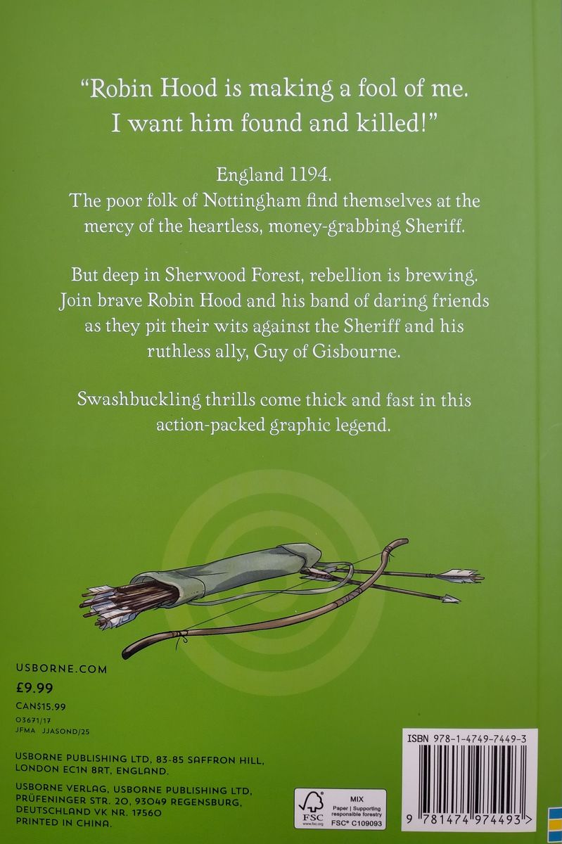 The Adventures of Robin Hood Graphic Novel