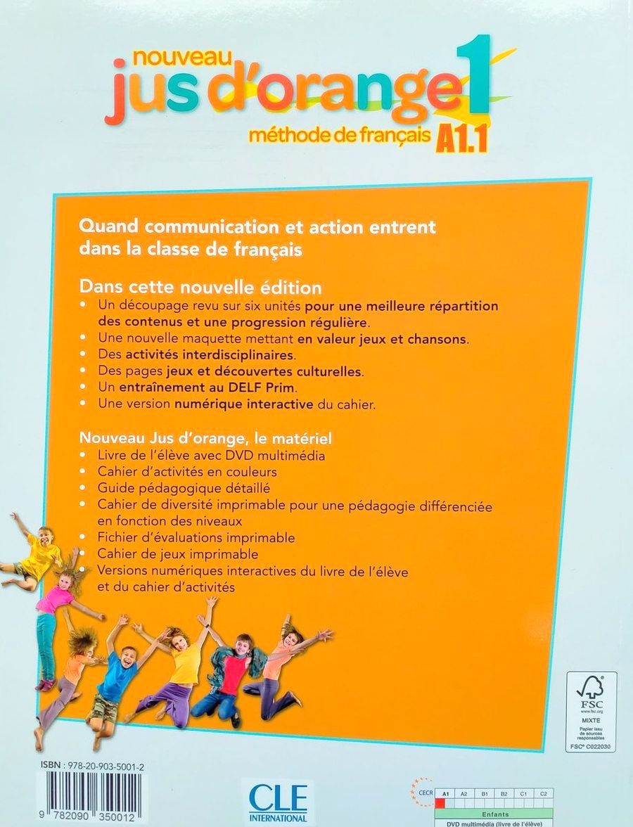 Nouveau Jus d'orange 1 A1.1 Cahier d'activites