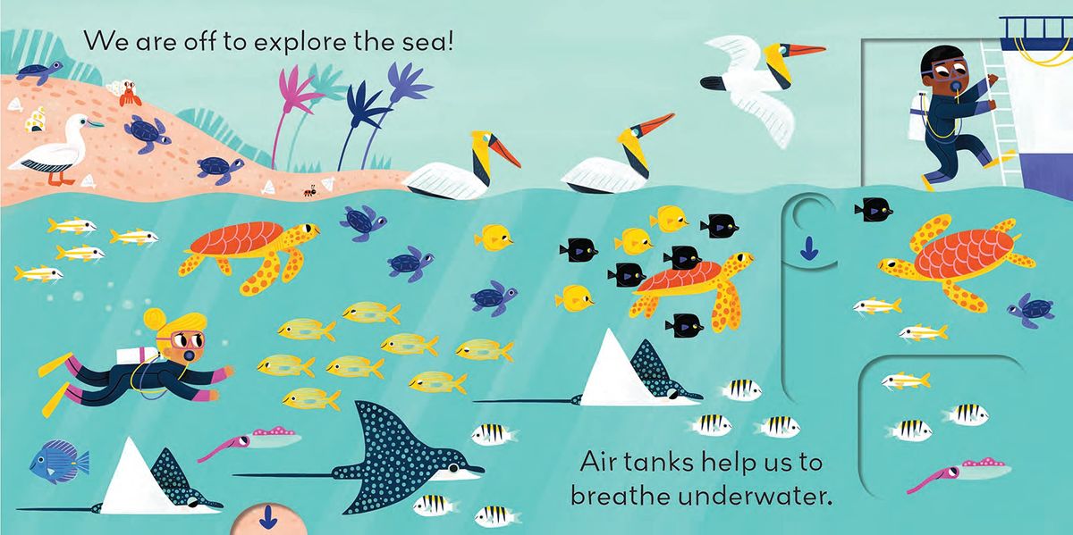 Little World Under the Sea A push-and-pull adventure