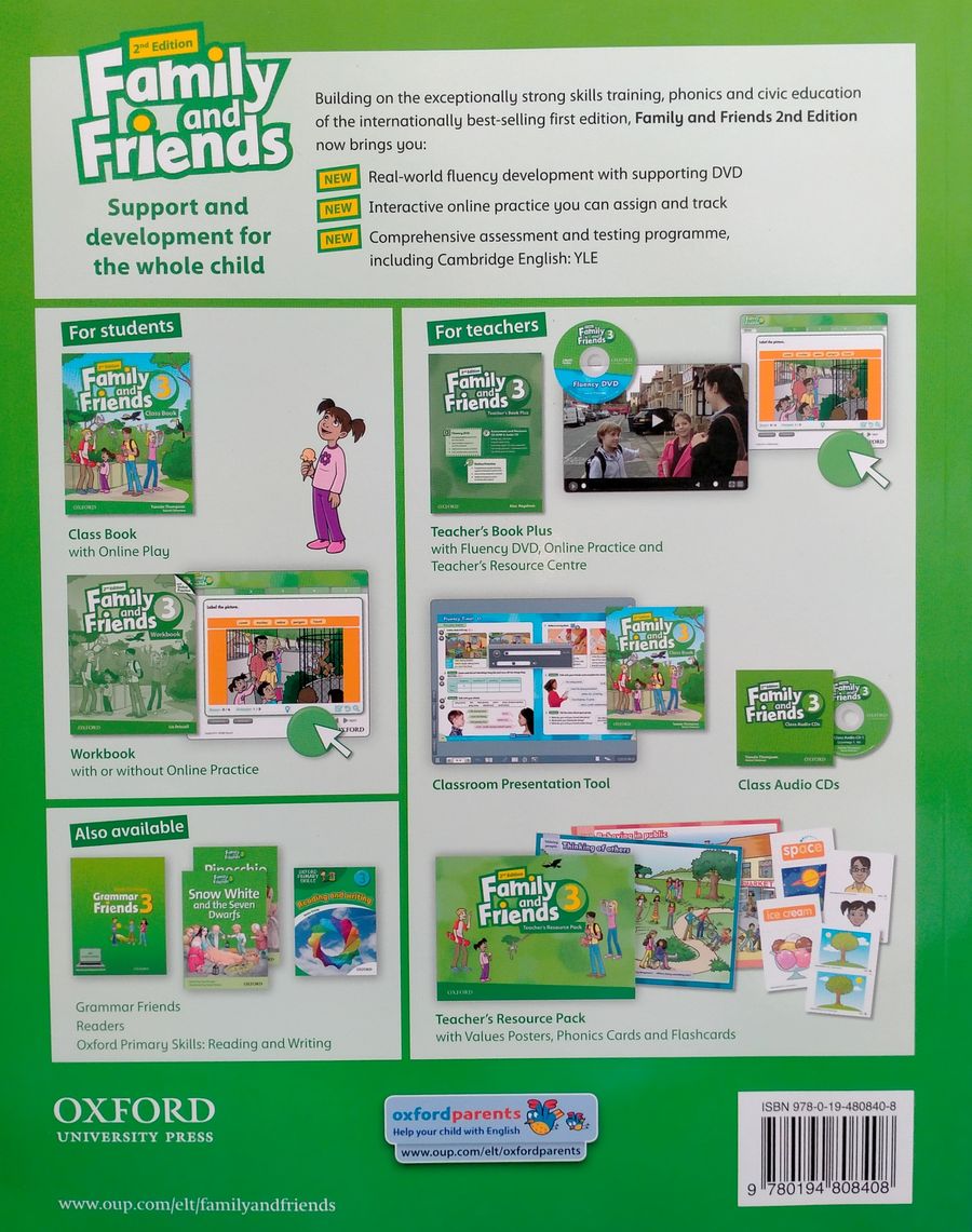 Family and Friends (2nd edition) 3 Class Book