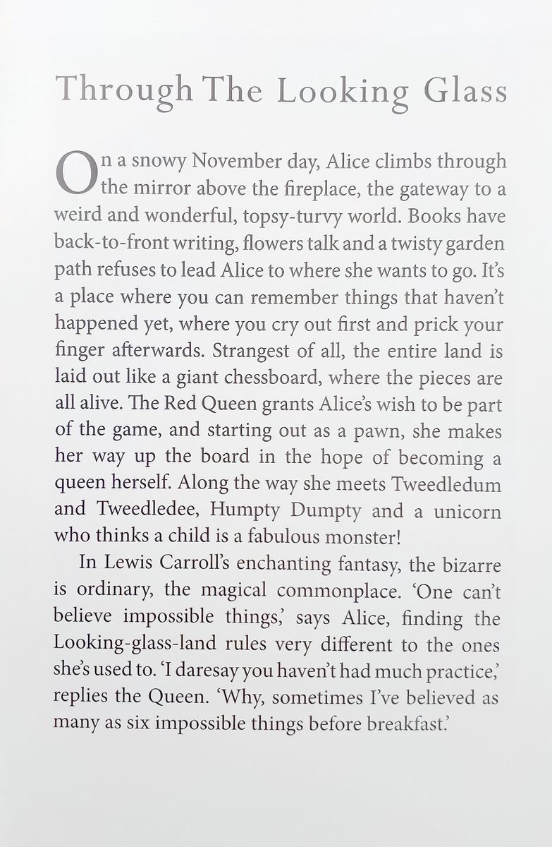 Alice Through the Looking Glass (Chiltern Classic)