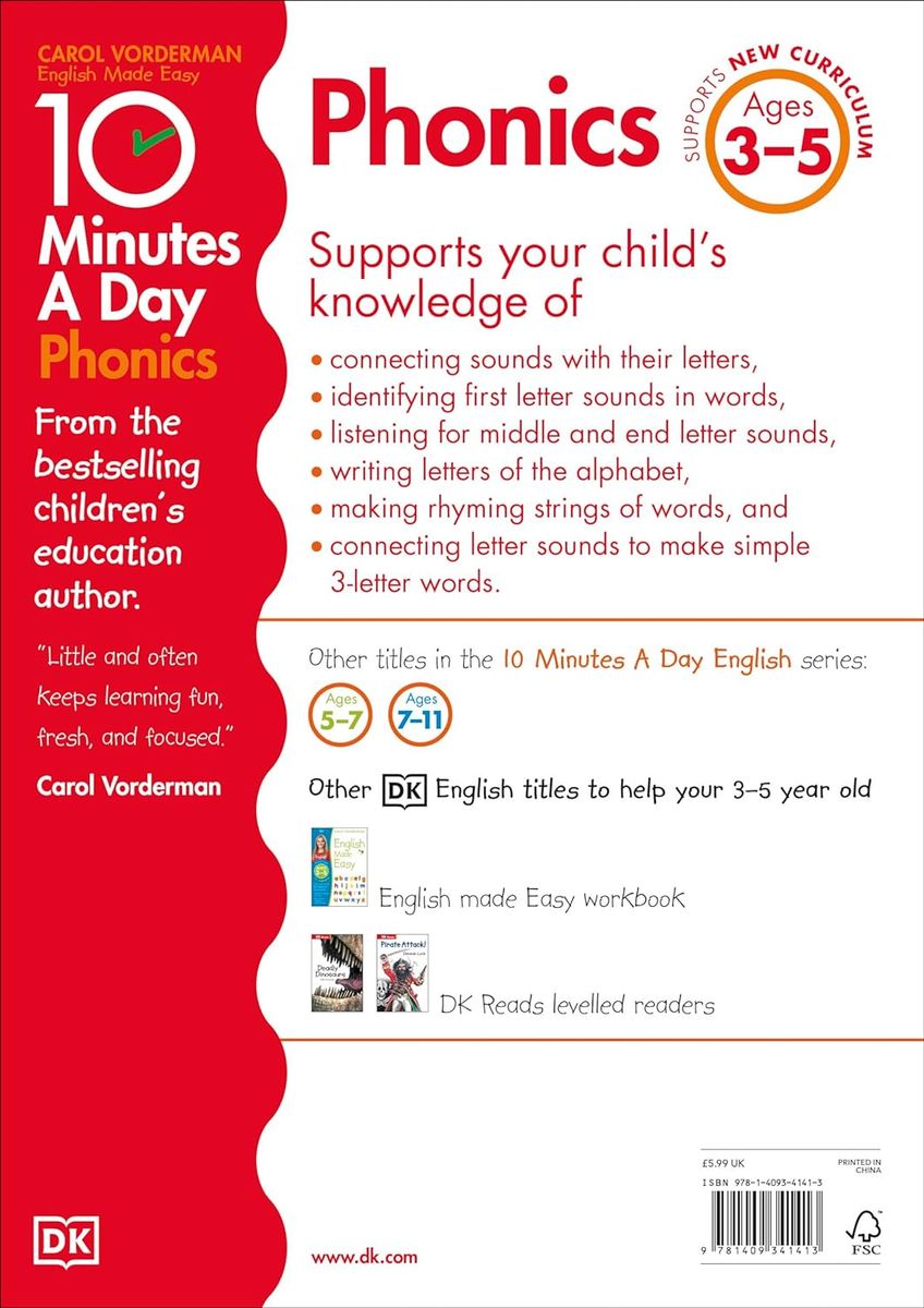 10 Minutes a Day Phonics KS1