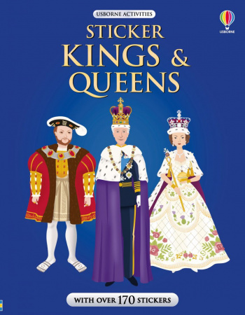Usborne Activities Sticker Kings and Queens