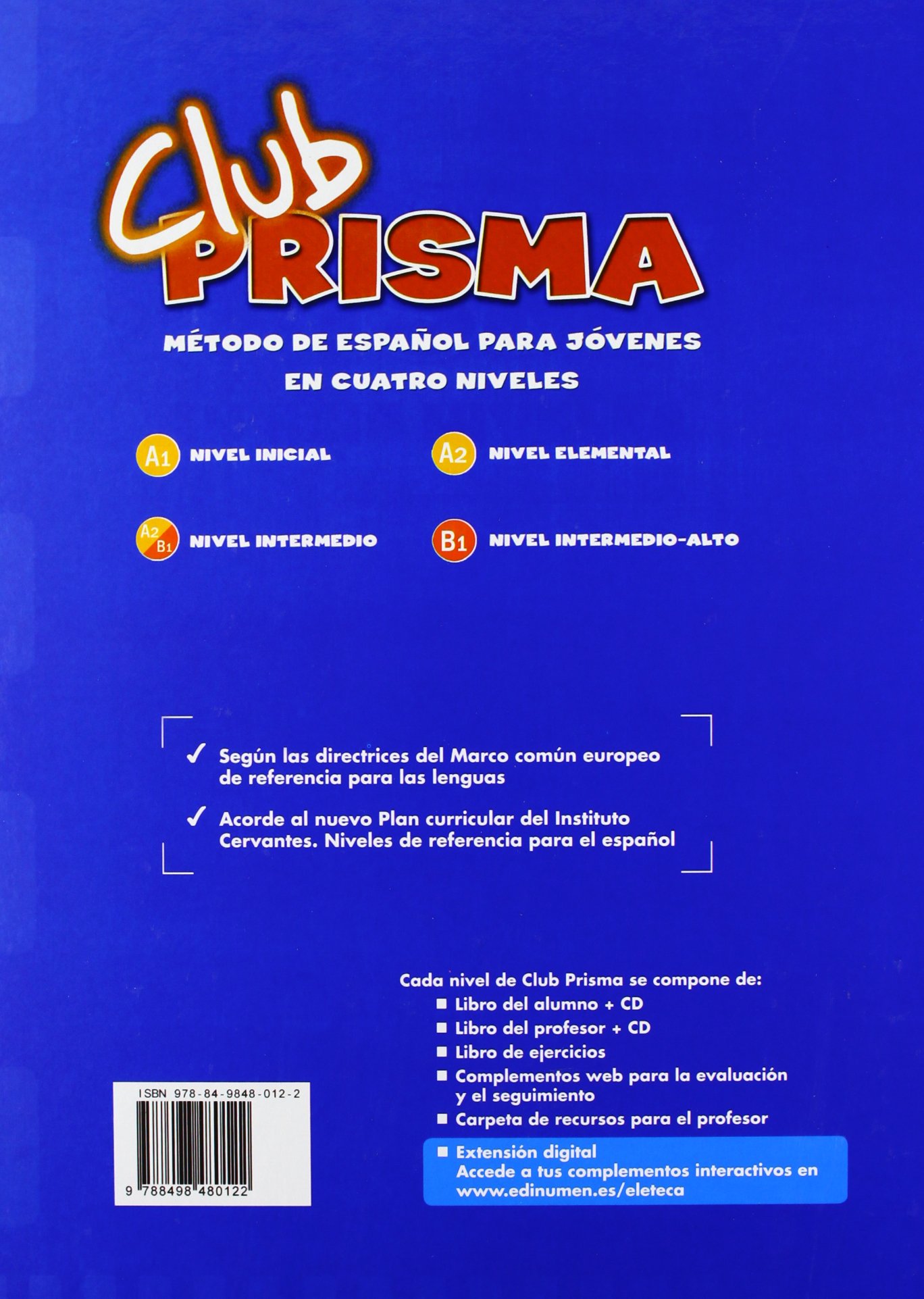 Club Prisma A1 Carpeta para Profesor