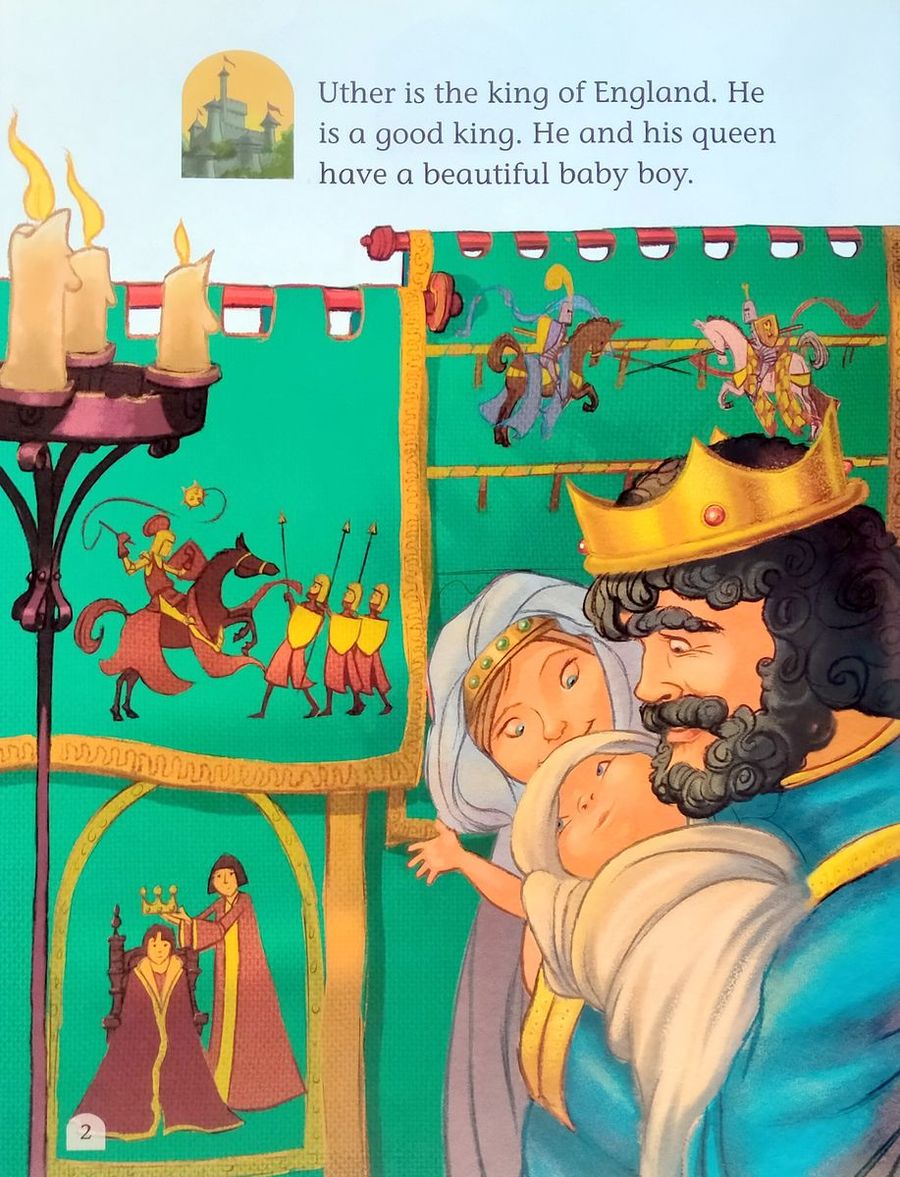 Classic Tales Level 2 King Arthur and The Sword with Audio Download (access card inside)