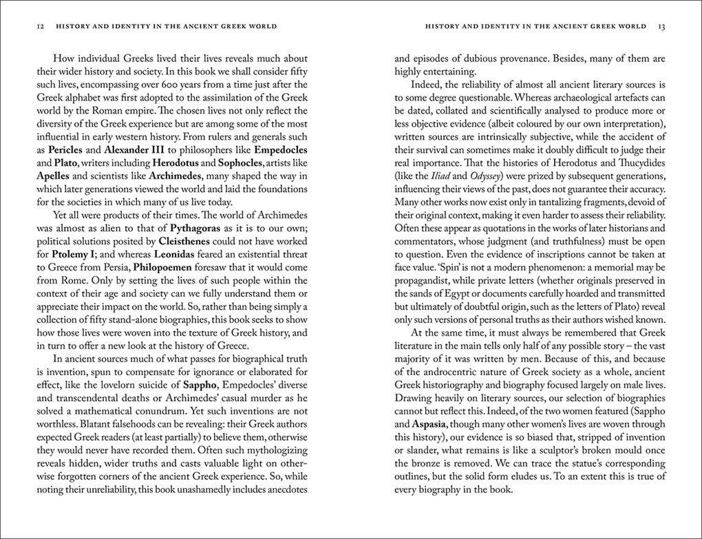 A History of Ancient Greece in 50 Lives