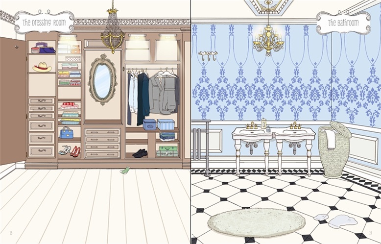Royal Doll's House Sticker Book