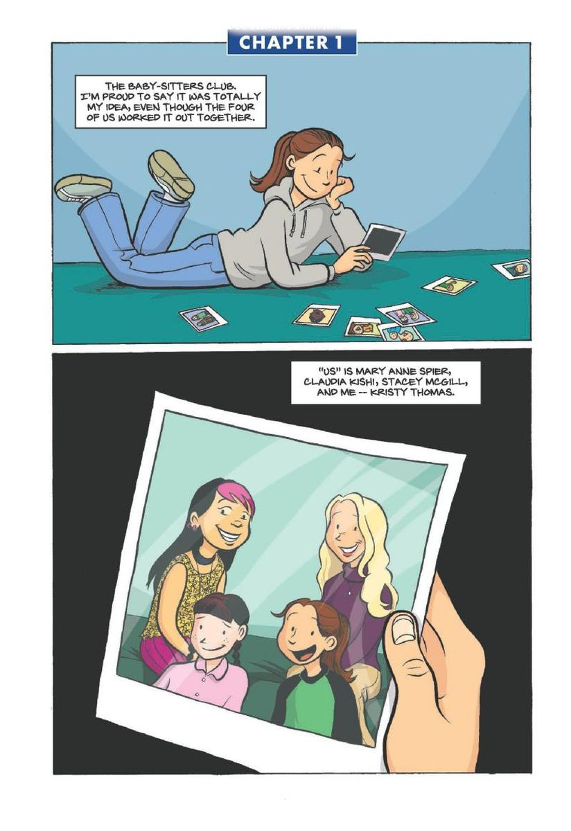 The Baby-Sitters Club 1 Kristy's Great Idea A Graphic Novel