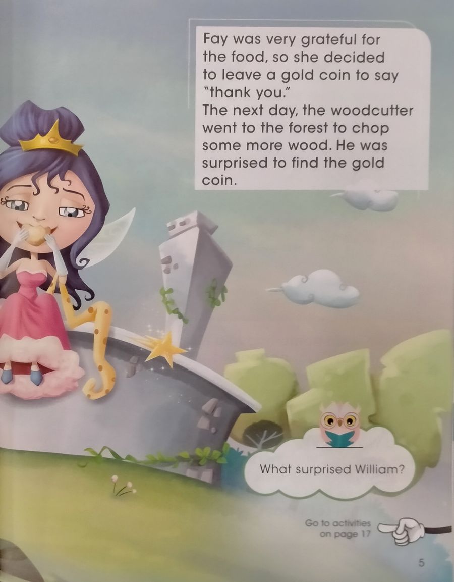 Short Tales 5 The Woodcutter and the Fairy Student's Book with Digibook