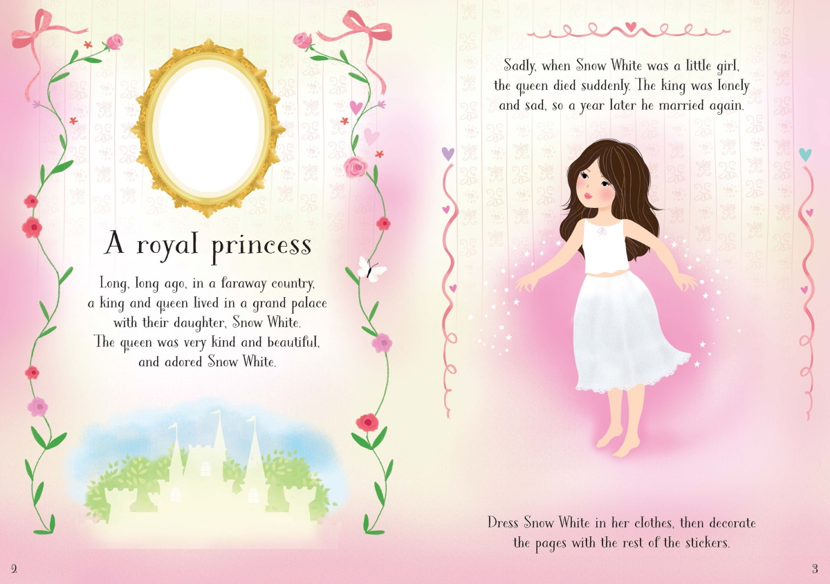 Little Sticker Dolly Dressing Snow White