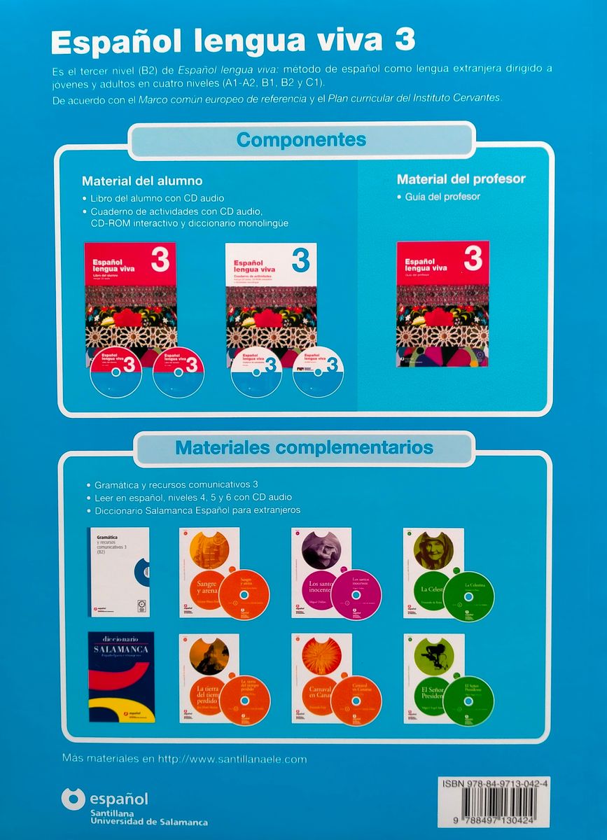 Espanol Lengua Viva 3 Cuaderno de Actividades + CD-ROM