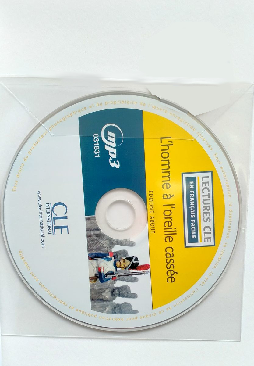 En Francais Facile 1 (A1) L'homme a l'oreille cassee + CD