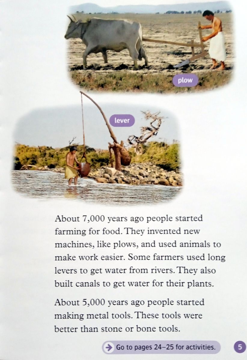 Oxford Read and Discover 4 Machines Then and Now with Audio Download (access card inside)