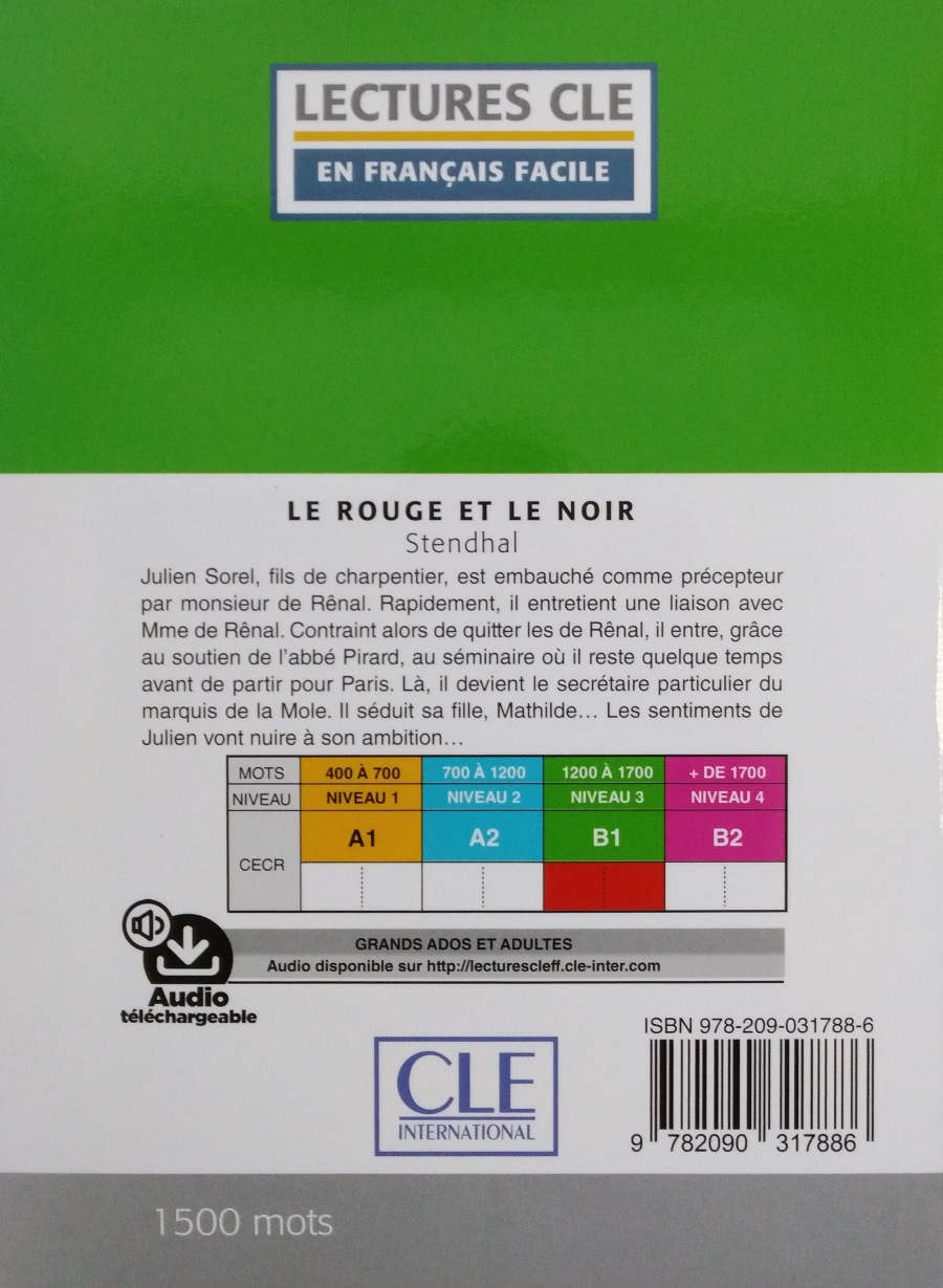 En Francais Facile 3 (B1) Le Rouge et le Noir + Audio