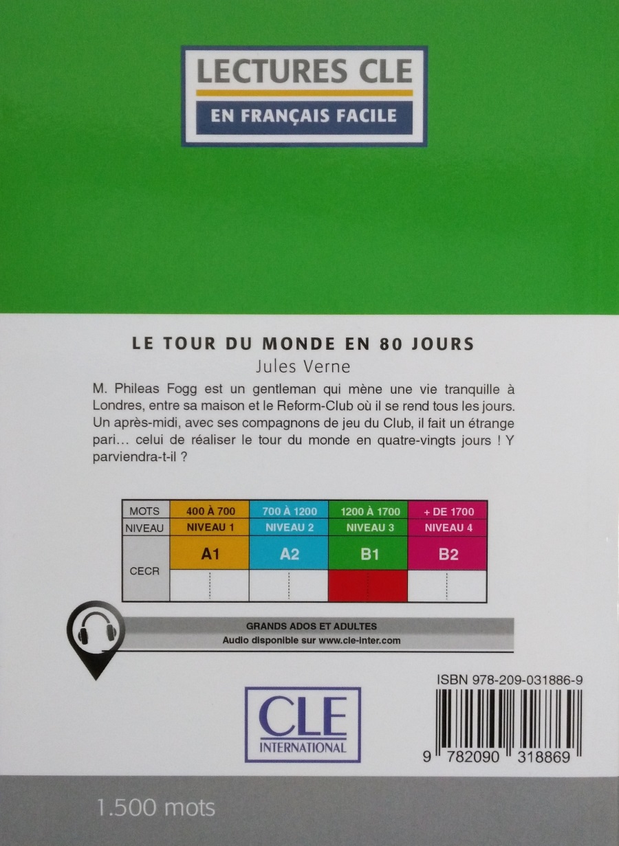 En Francais Facile 3 (B1) Le Tour du monde en 80 jours + Audio