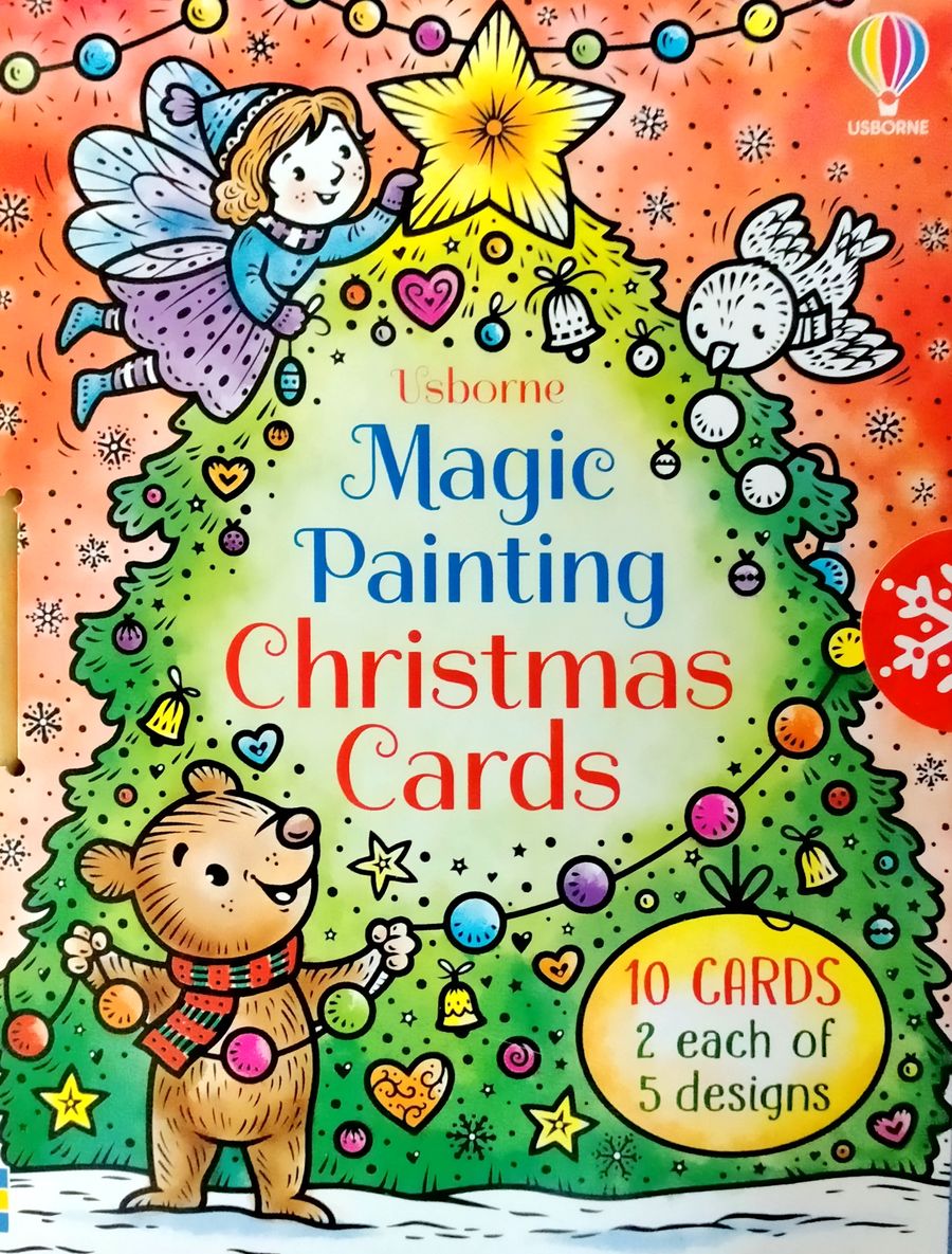 Usborne Magic Painting Christmas Cards