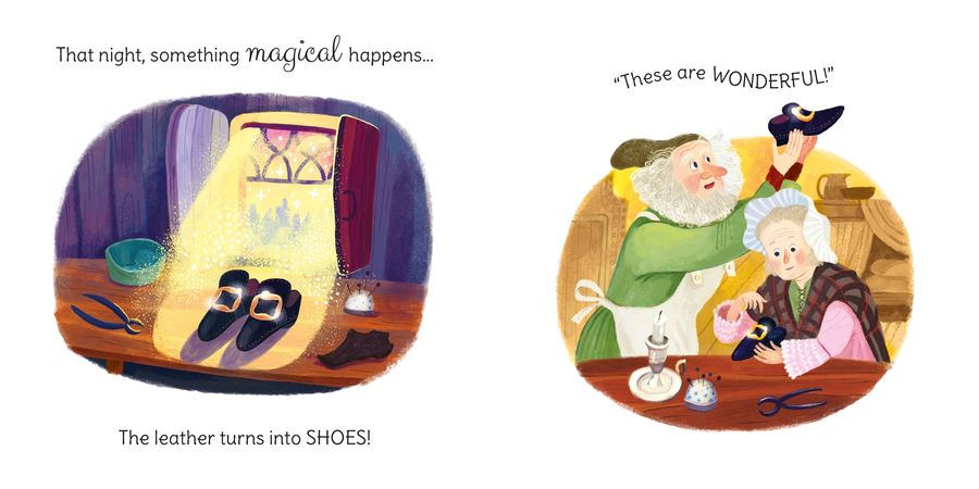 Usborne Little Board Books The Elves and the Shoemaker