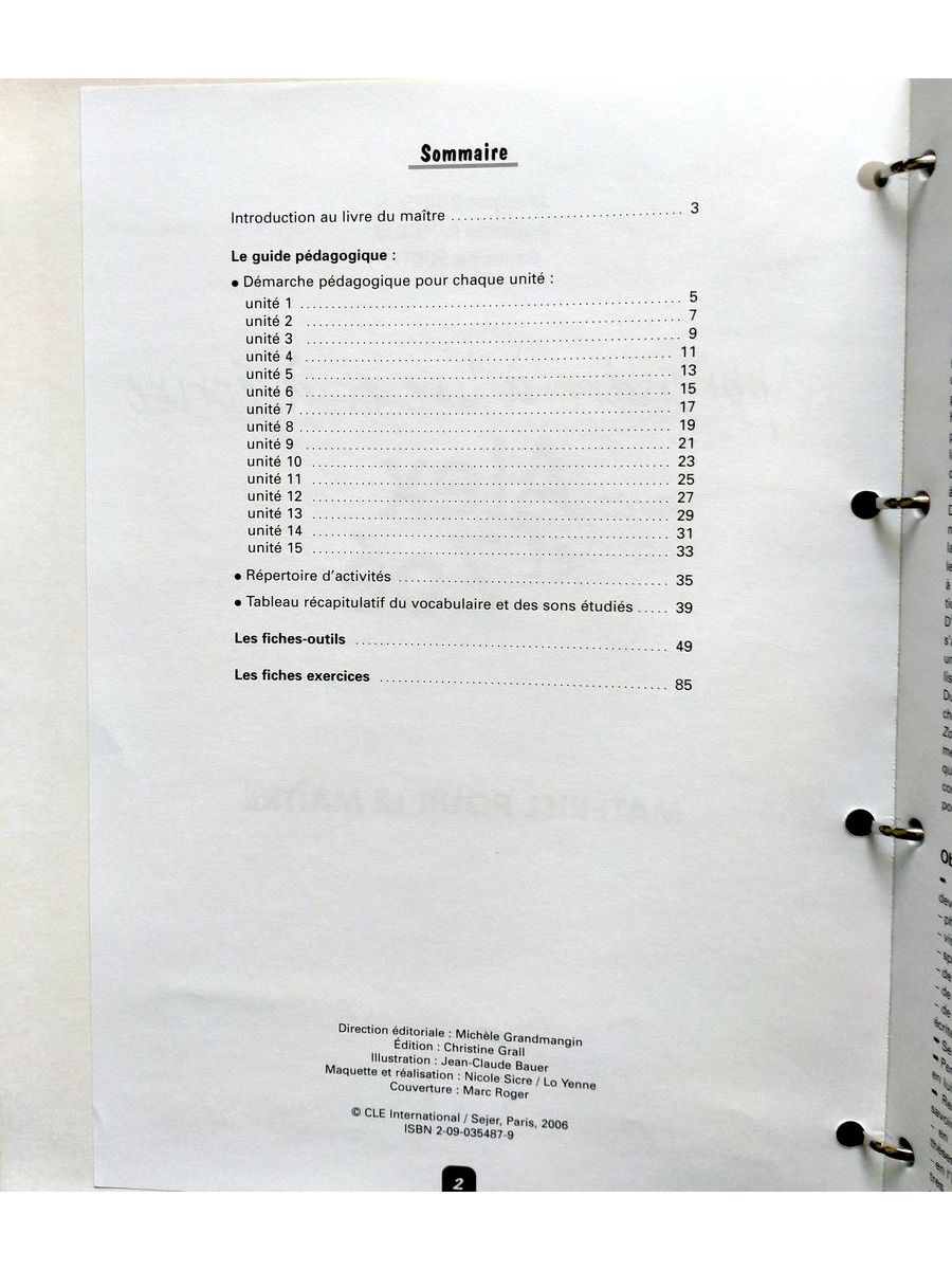 Alex et Zoe 1 Apprendre a Lire et a Ecrire Materiel pour le Maitre