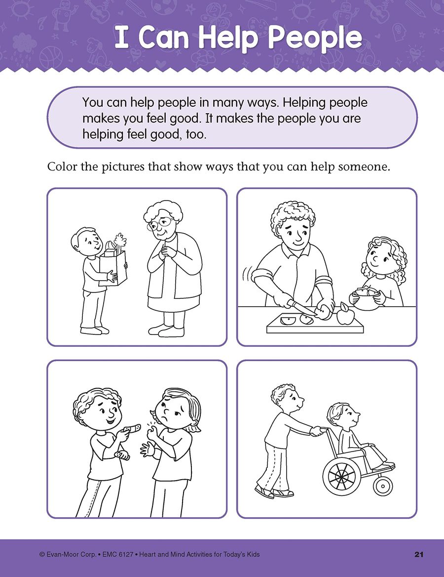 Heart and Mind Activities for Today's Kids Ages 4-5