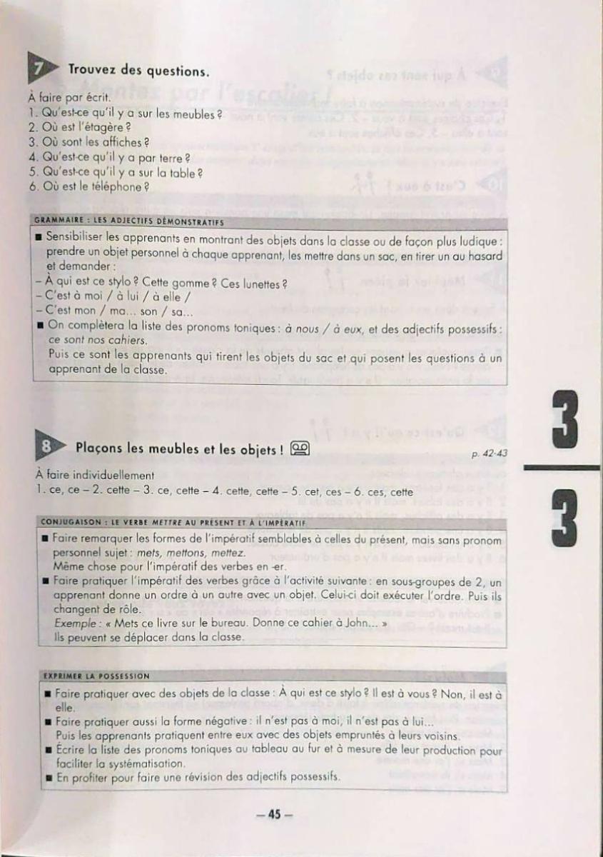 Le Nouvel Espaces 1 Guide Pedagogique