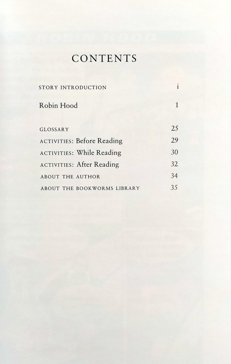 Oxford Bookworms Library  Starter Robin Hood (Comic Strip)