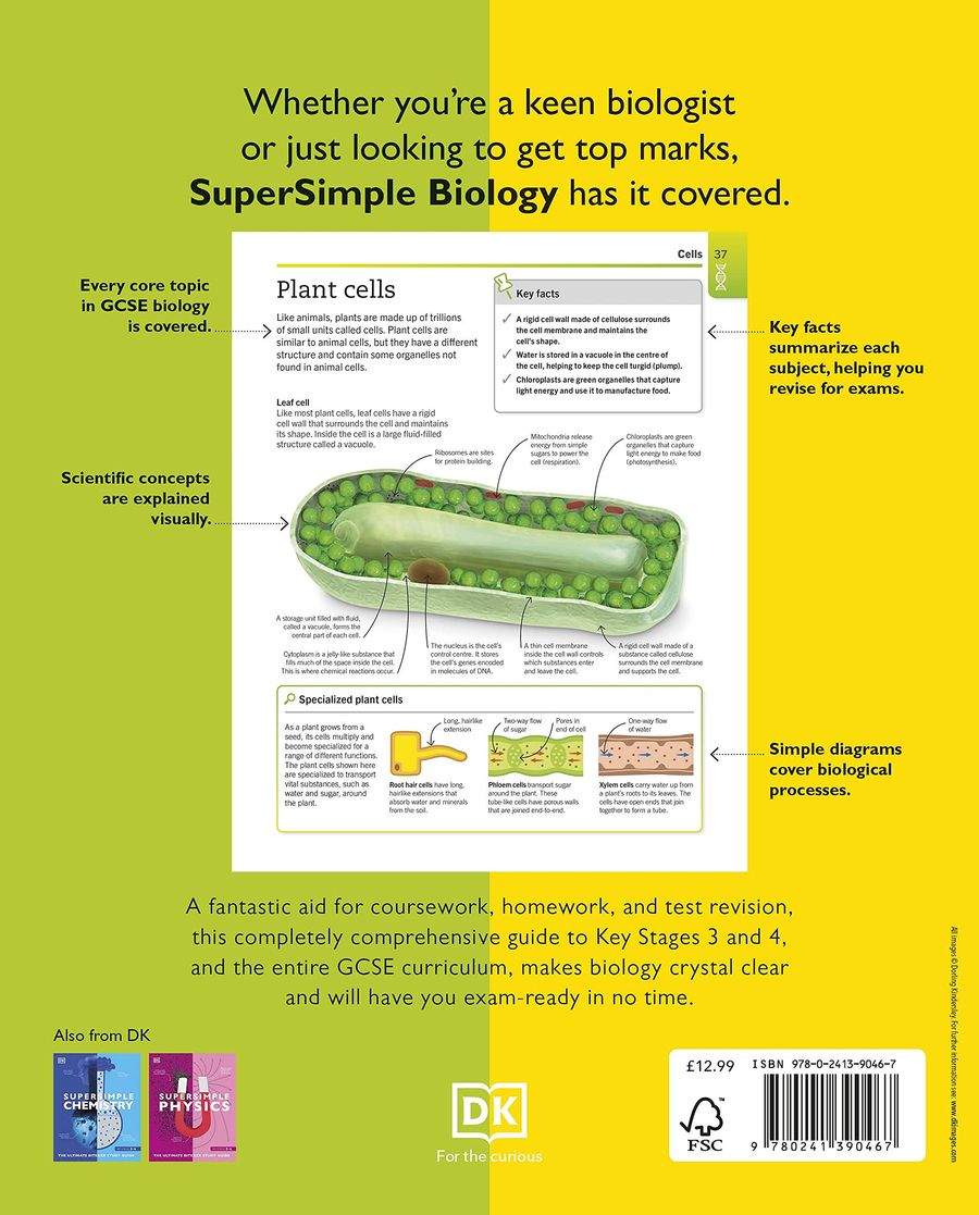 Super Simple Biology The Ultimate Bitesize Study Guide