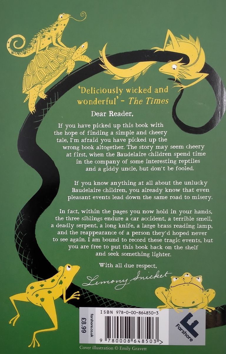 A Series of Unfortunate Events 2 The Reptile Room