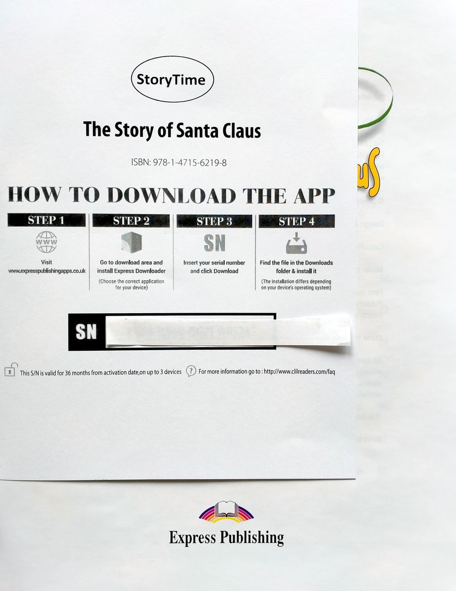 Storytime 2 The Story of Santa Claus with Application