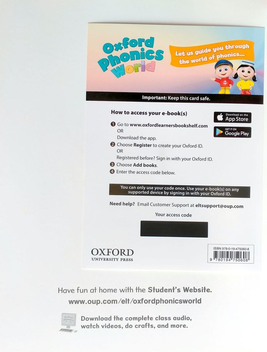 Oxford Phonics World 5 Student Book with Reader e-Book