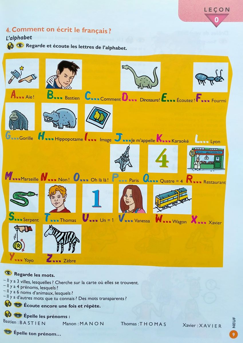 Oh la la! College 1 Livre de l'eleve