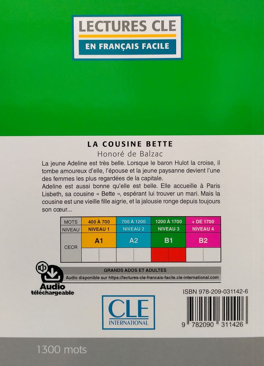 En Francais Facile 3 (B1) La cousine Bette + Audio