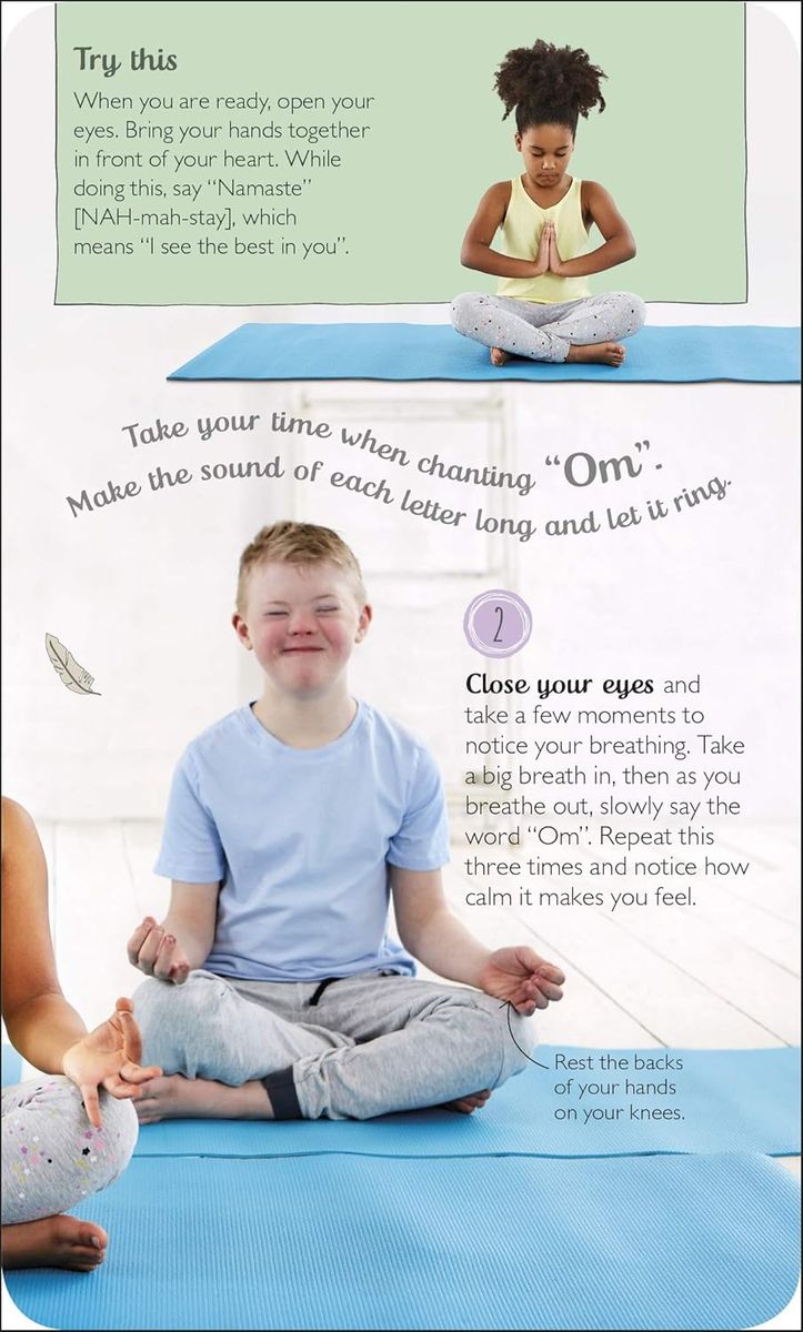 Yoga For Kids Cards Set of 40 Cards