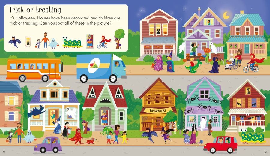 The Usborne Little Children's Halloween Activity Book