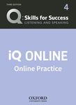 Q Skills for Success Listening and Speaking (3rd Edition) 4 Student iQ Online Practice Student's Resource Centre (для студентов)