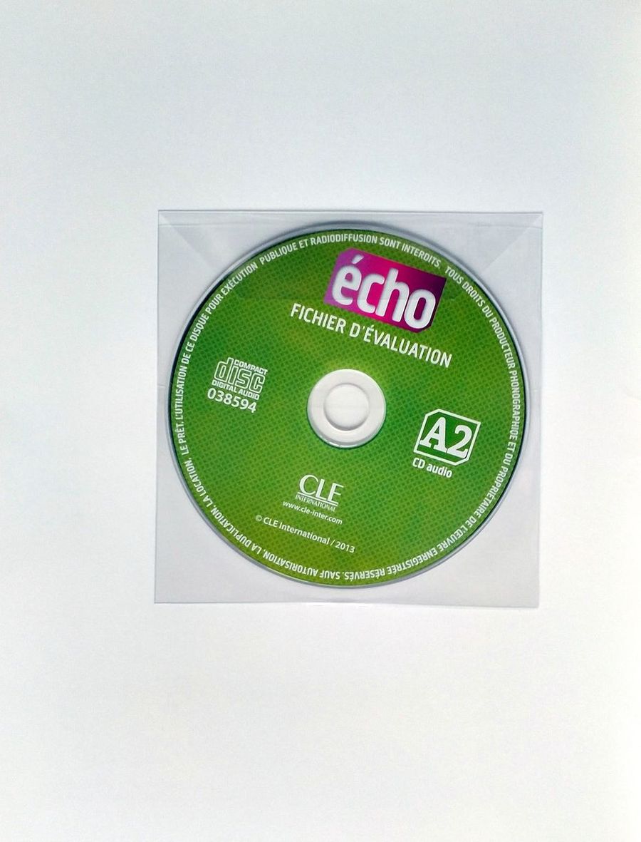 Echo 2eme edition A2 Fichier d'evaluation + CD