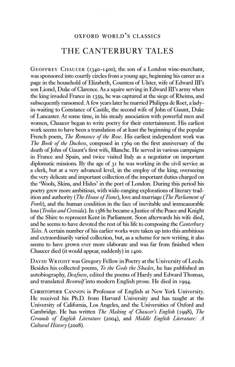The Canterbury Tales
