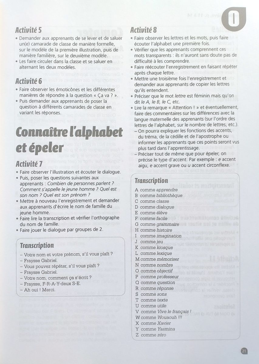 Nickel! 1 Livre du Professeur