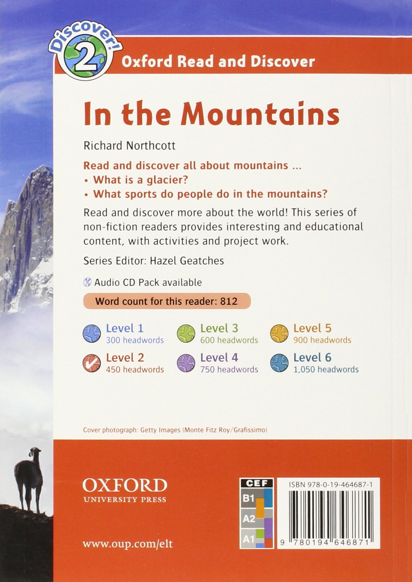 Oxford Read and Discover 2 In the Mountains with Audio Download (access card inside)